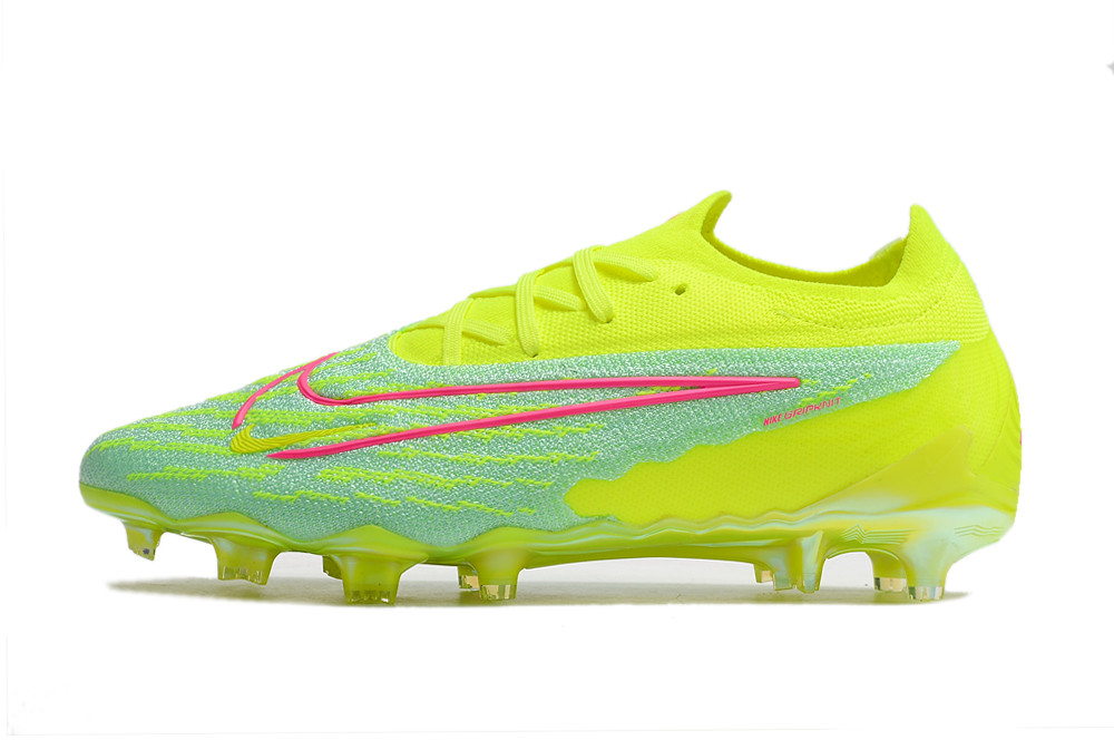 Nike Phantom GX Elite FG Football Boots - Neon Yellow