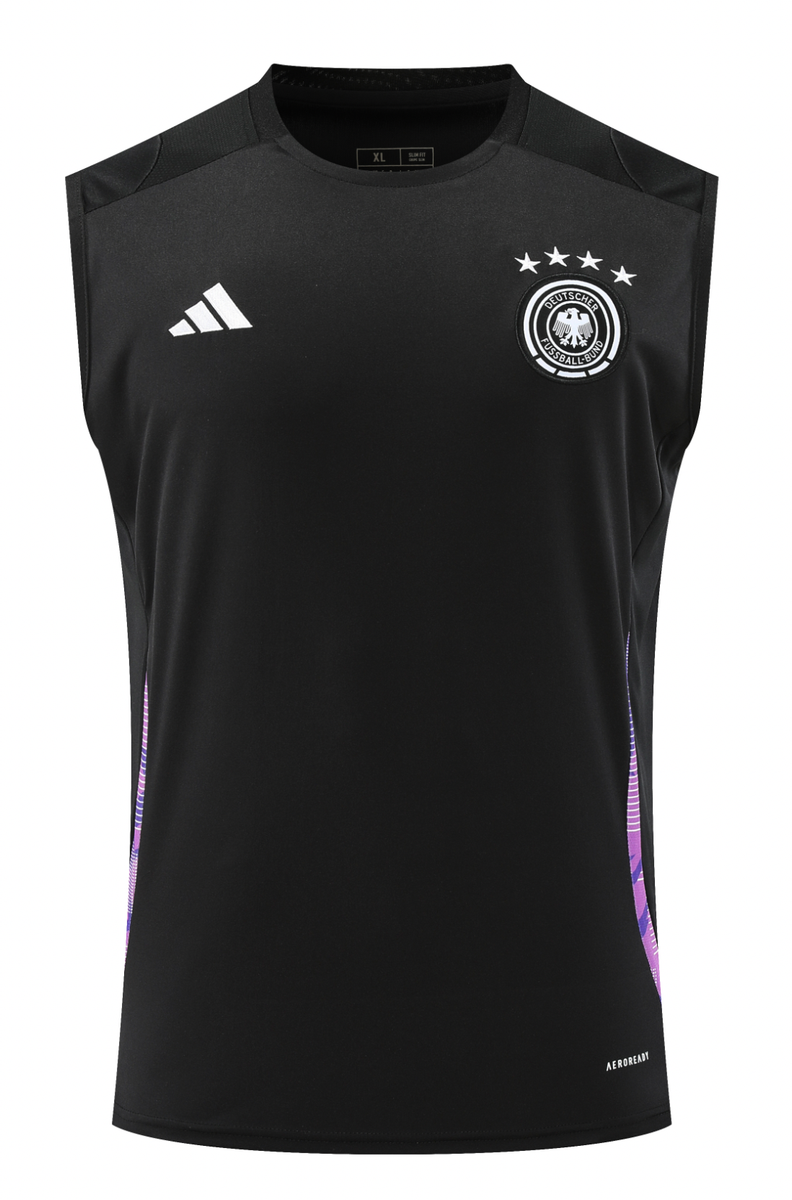 Germany 2024 Men's Black Training Tank Top