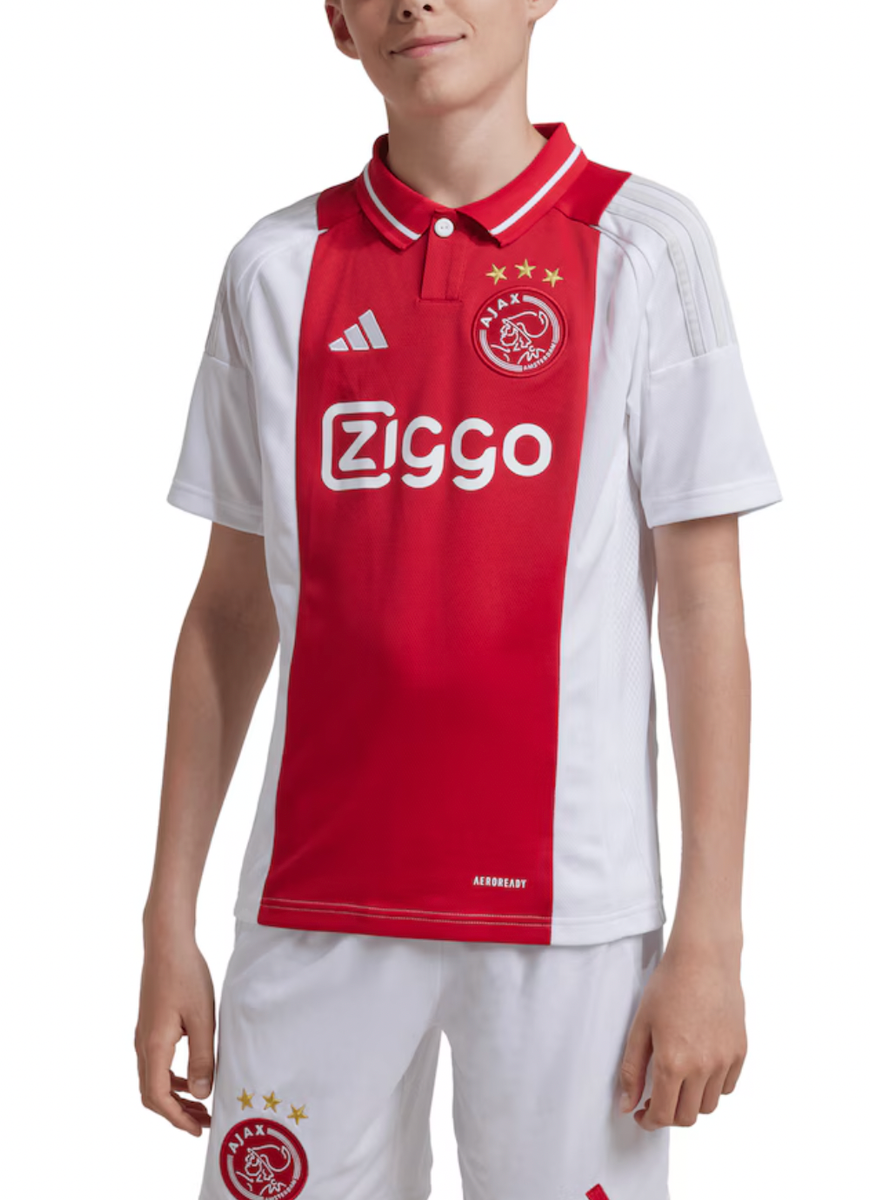 Ajax 24/25 Kid's Home Shirt and Shorts