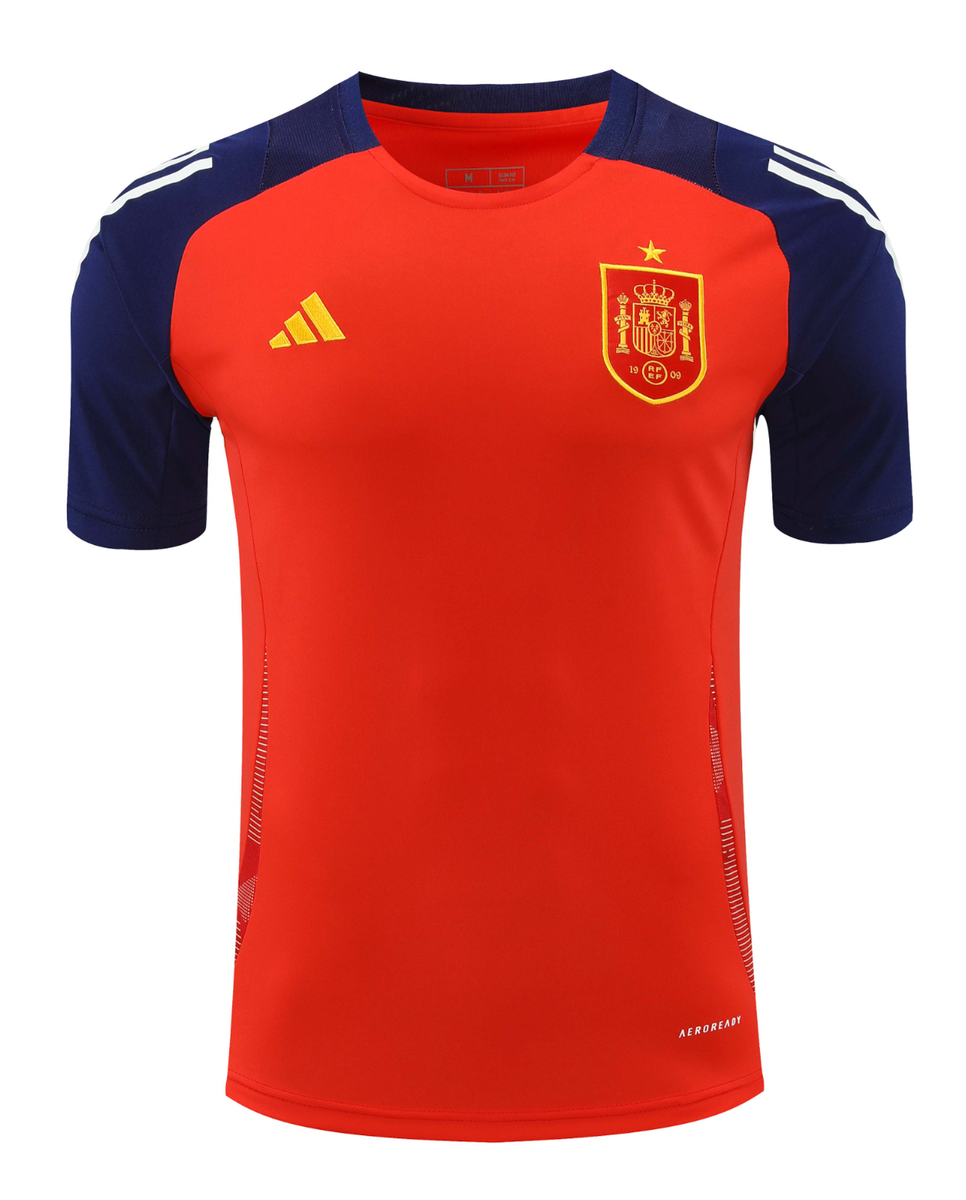 Spain 2024 Men's Red Training Shirt