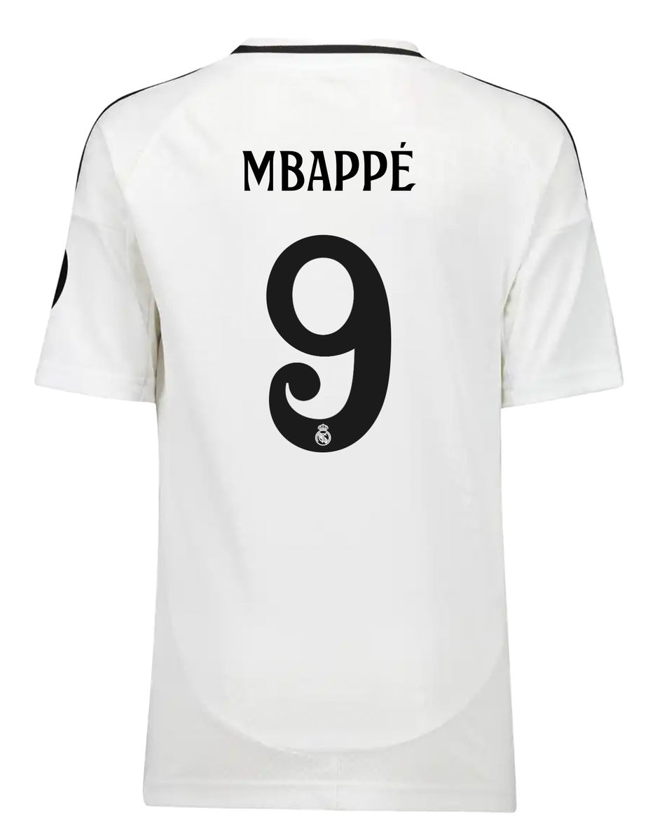 MBAPPÉ #9 Real Madrid 24/25 Kid's Home Shirt and Shorts