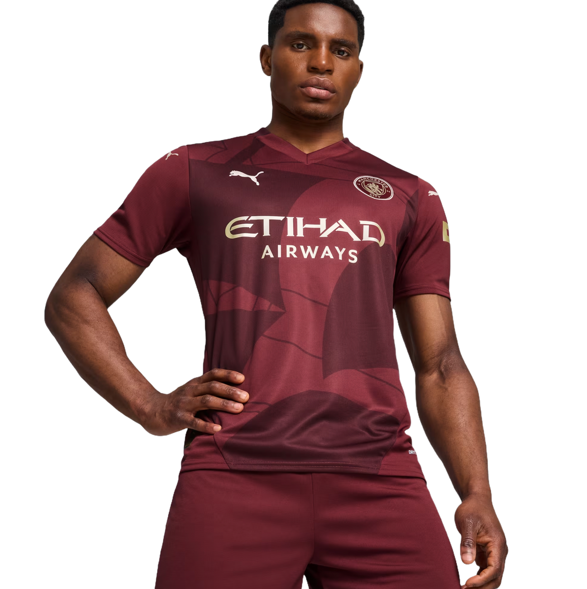 HAALAND #9 Manchester City 24/25 Stadium Men's Third Shirt - Man City Font