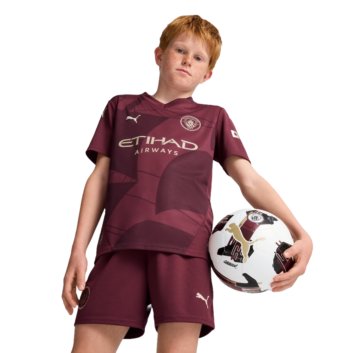 HAALAND #9 Manchester City 24/25 Kid's Third Shirt and Shorts - Man City Font