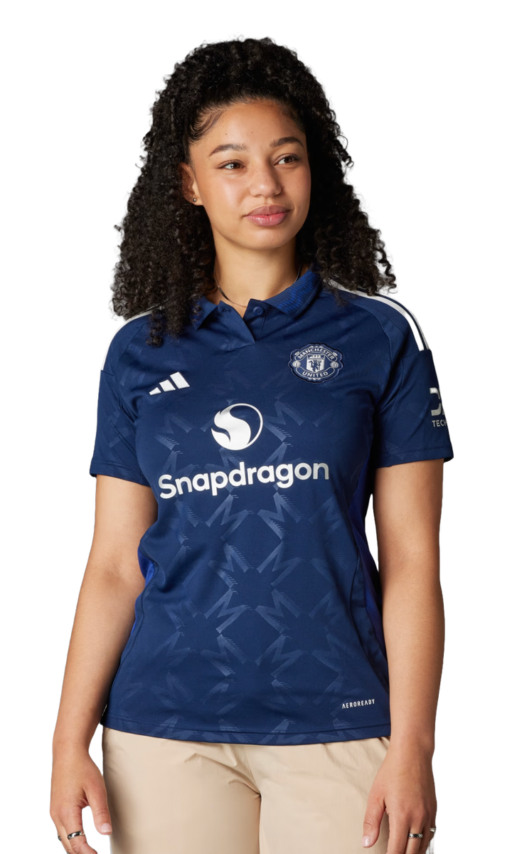 B.FERNANDES #8 Manchester United 24/25 Women's Away Shirt - Man United Font