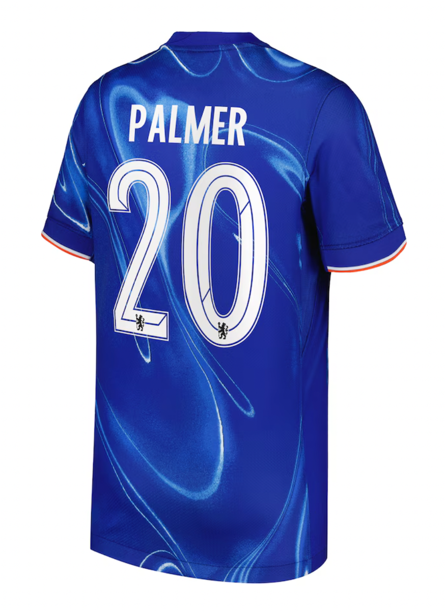 PALMER #20 Chelsea 24/25 Kid's Home Shirt and Shorts - Chelsea Font