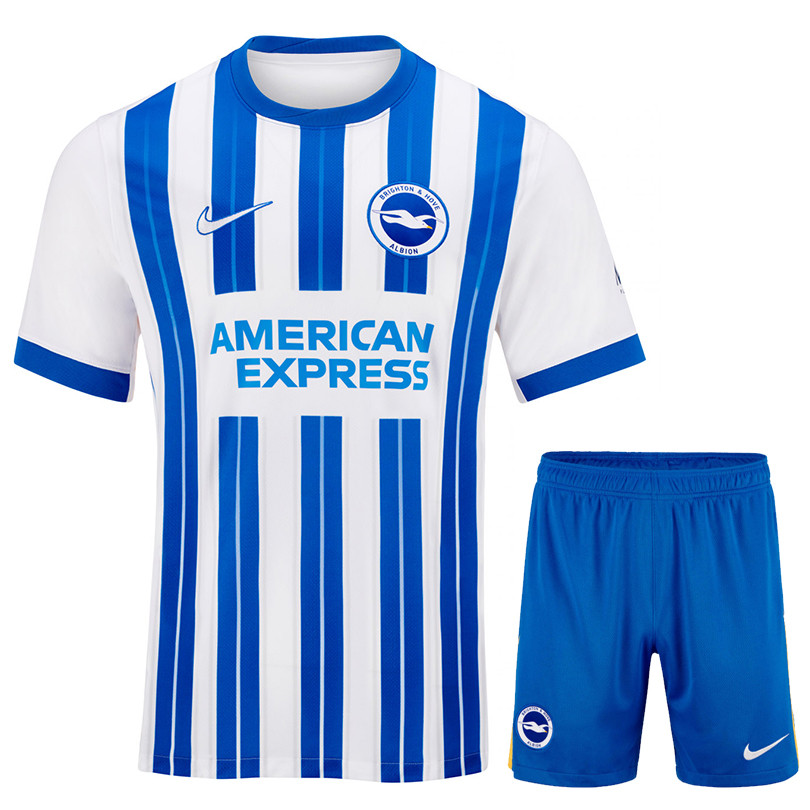 Brighton 24/25 Kid's Home Shirt and Shorts