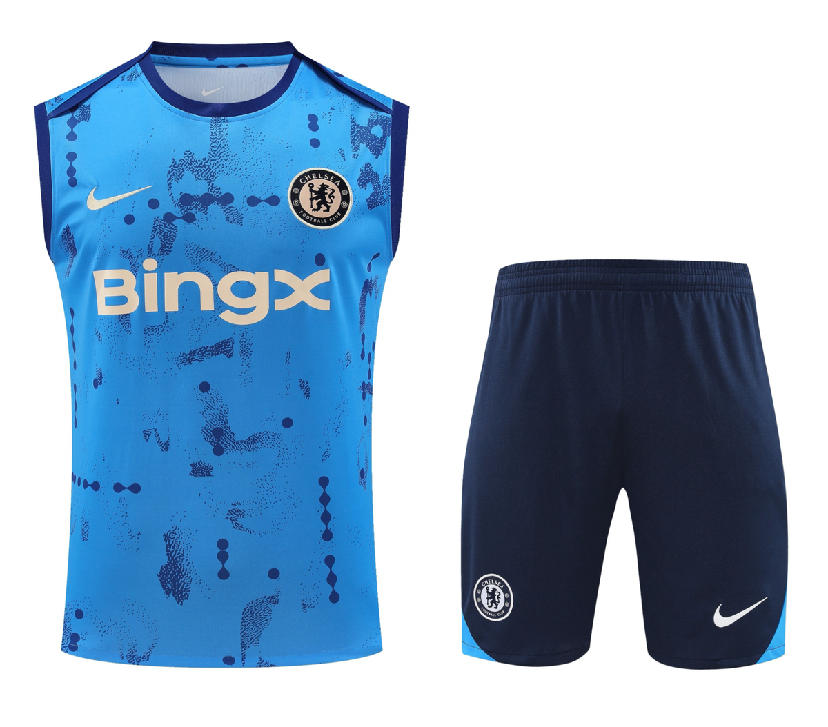 Chelsea 24/25 Men's Blue Pre-Match Training Tank Top
