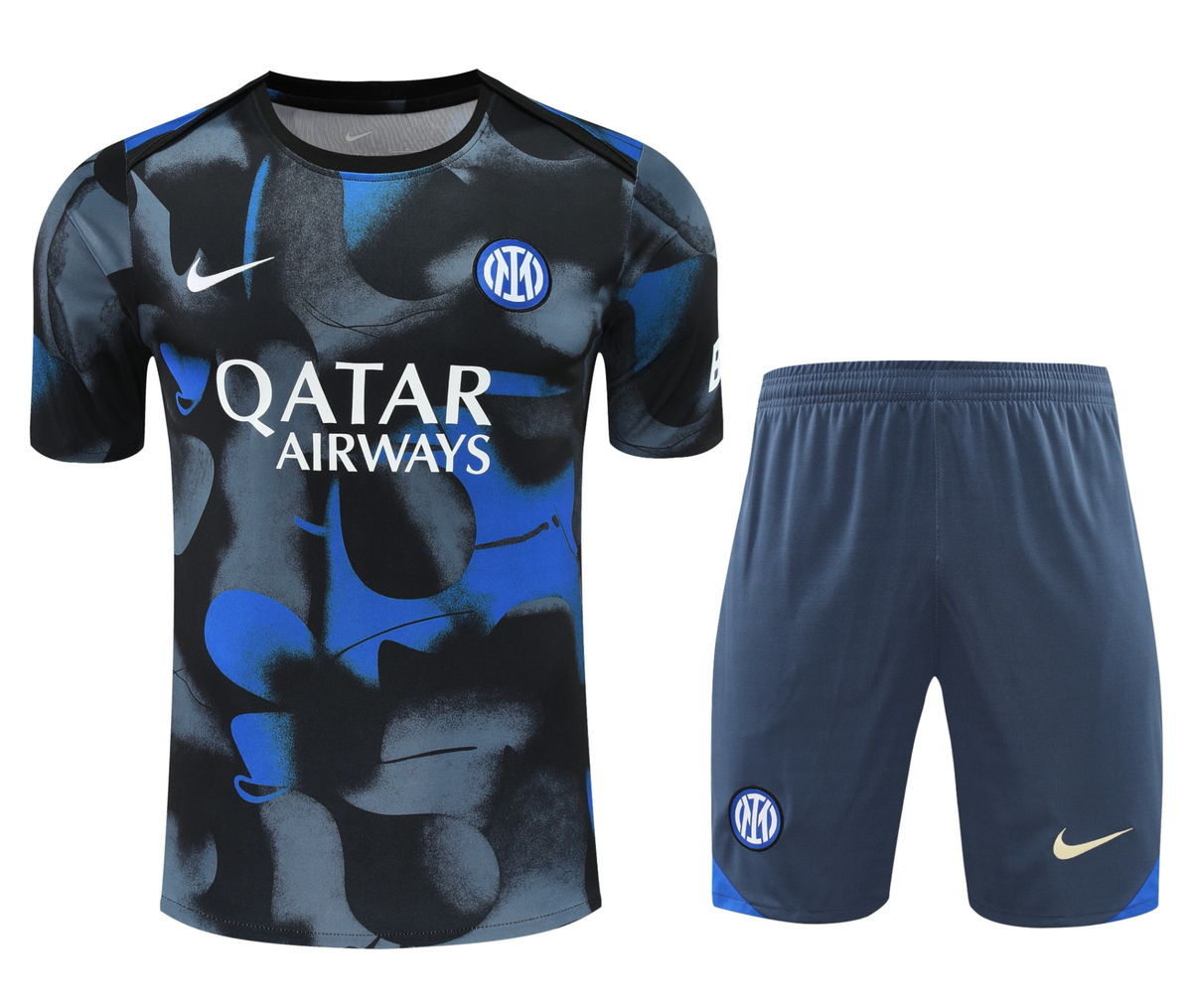 Inter Milan 24/25 Men's Black Pre-Match Shirt