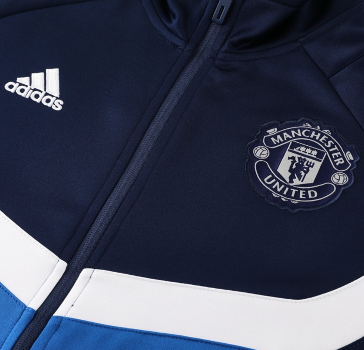Manchester United 24/25 Men's Blue Long Zip Jacket
