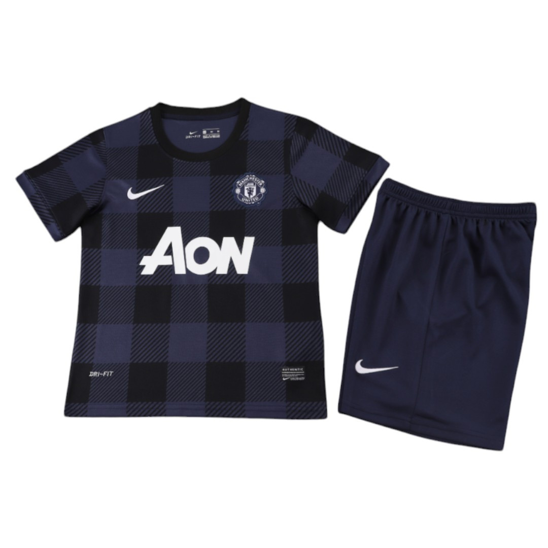 Manchester United 13/14 Kid's Away Retro Mini-Kit
