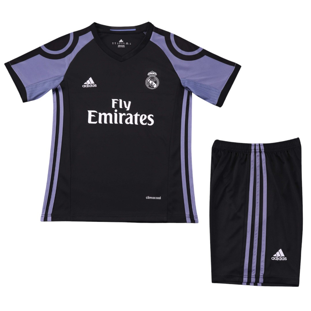 Real Madrid 16/17 Kid's Third Retro Mini-Kit