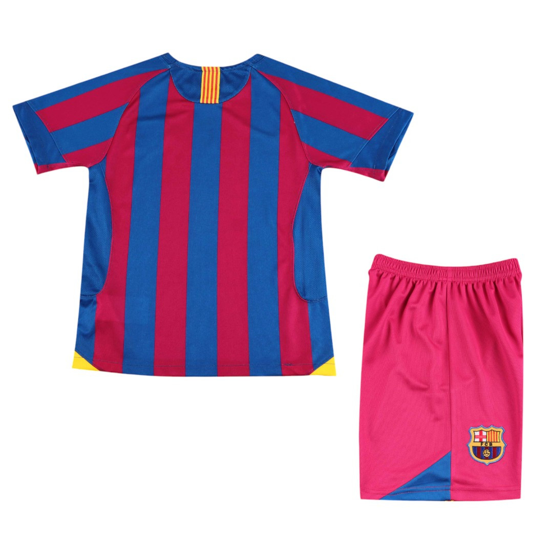 Barcelona 05/06 Kid's Home Retro Mini-Kit