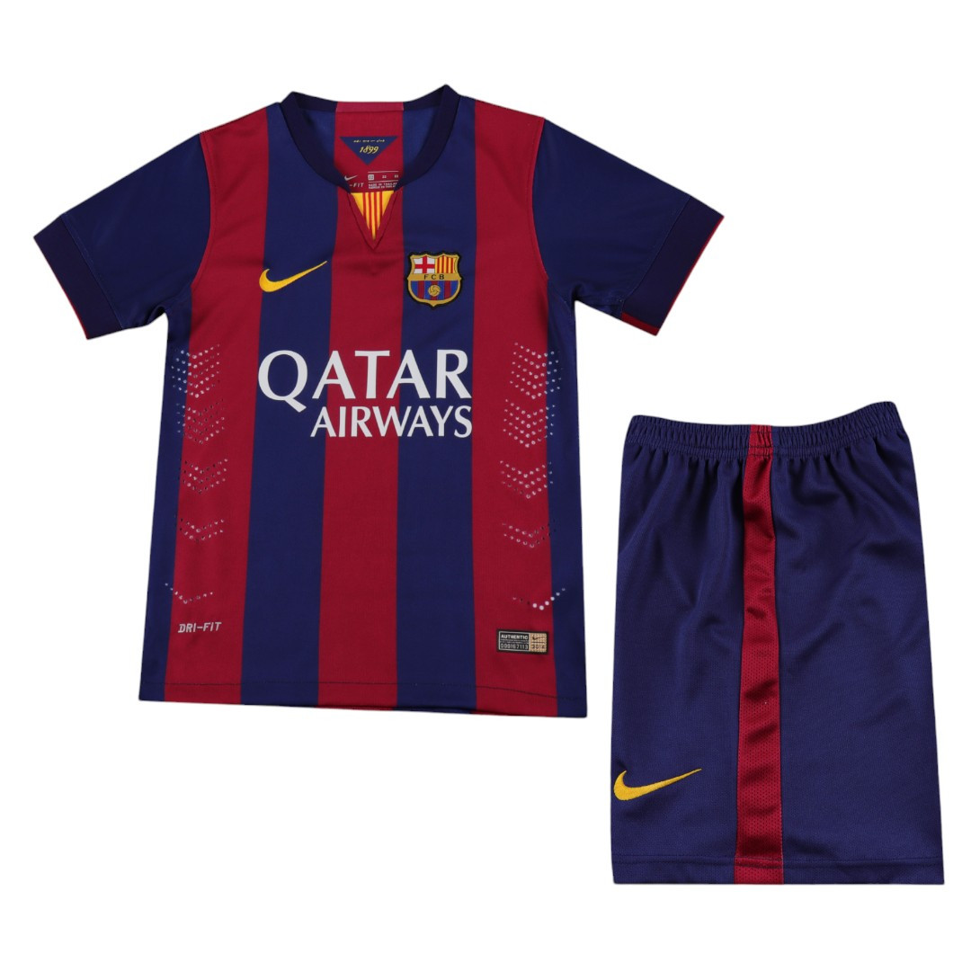 Barcelona 14/15 Kid's Home Retro Mini-Kit