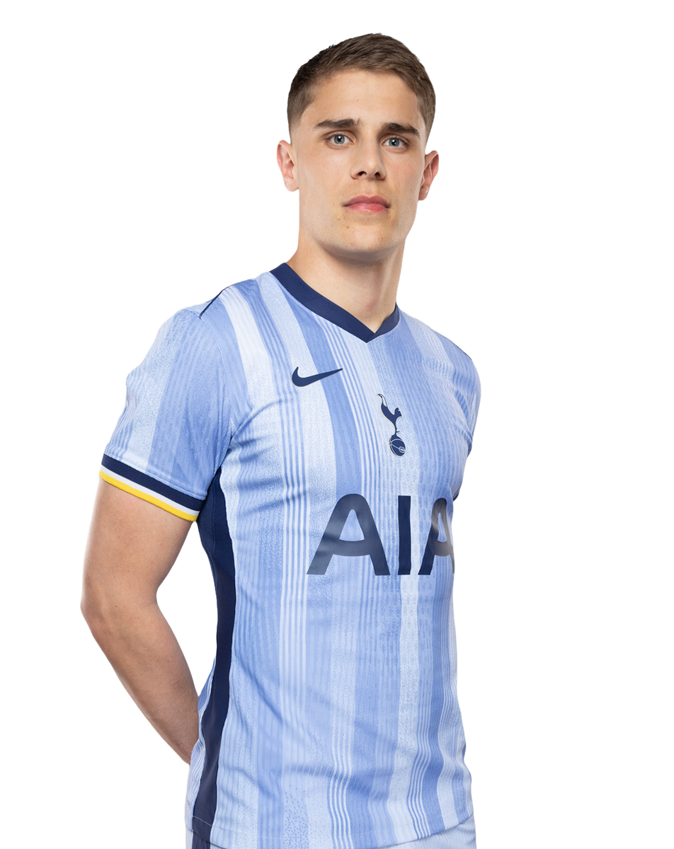 Europa League Winners Tottenham 24/25 Authentic Men's Away Shirt
