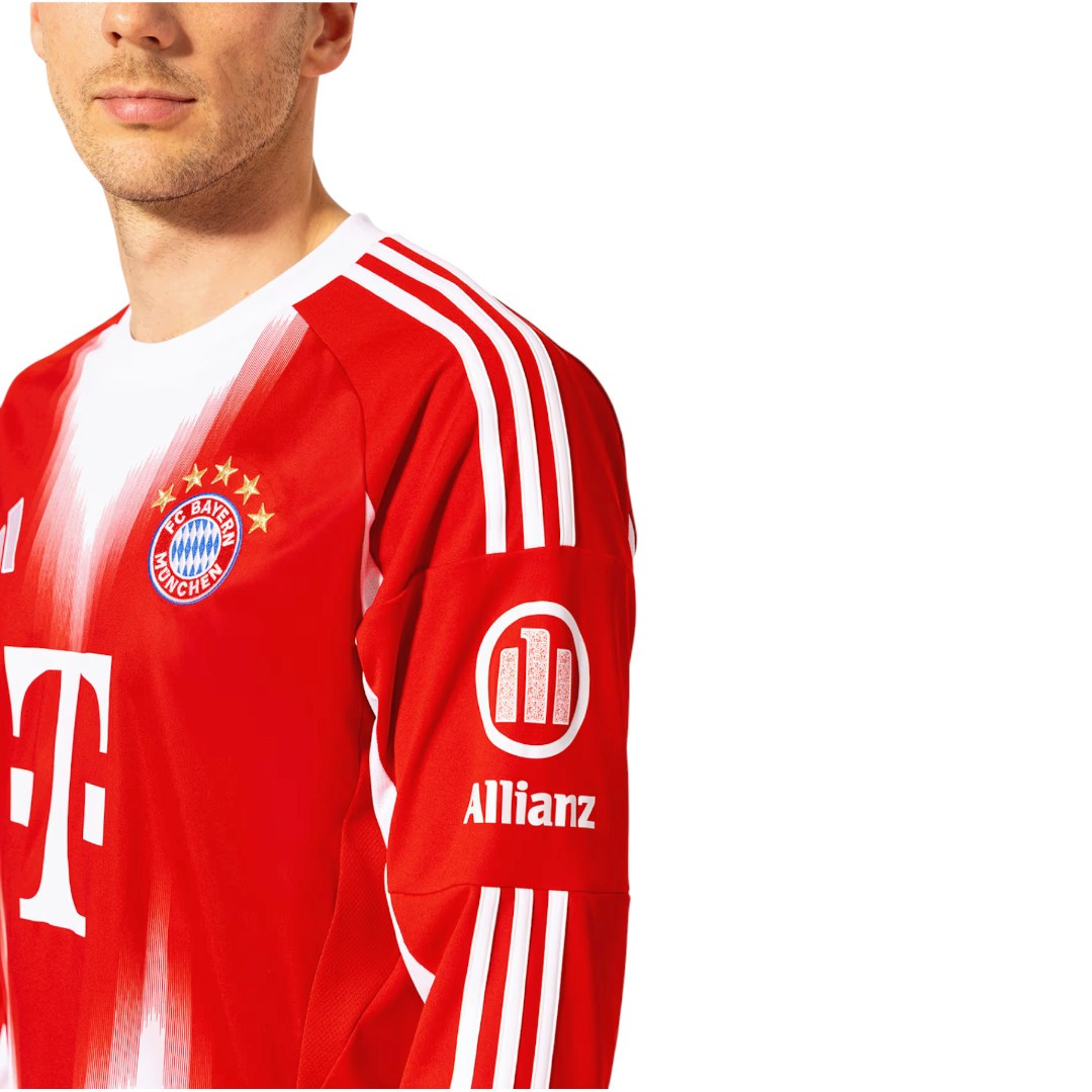 Bayern Munich 25/26 Men's Home Long Sleeve Shirt