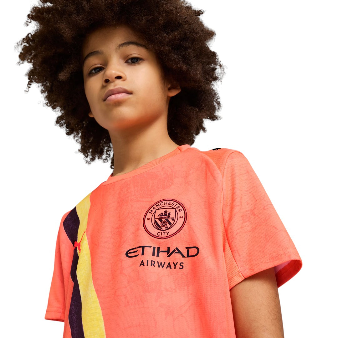 Manchester City KidSuper 25/26 Kid's Home Goalkeeper Mini-Kit