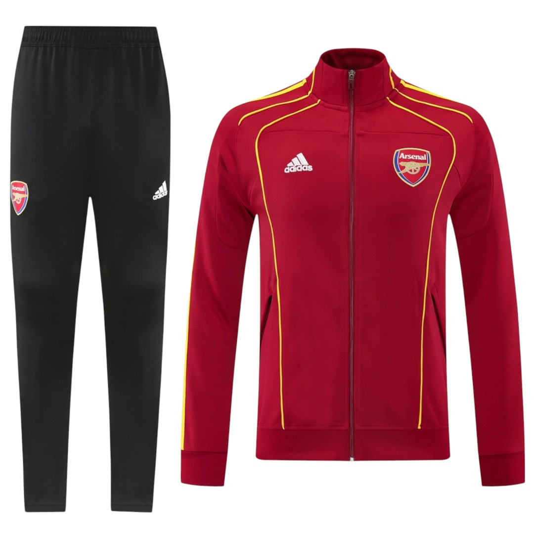 Arsenal 25/26 Men's Red Long Zip Jacket