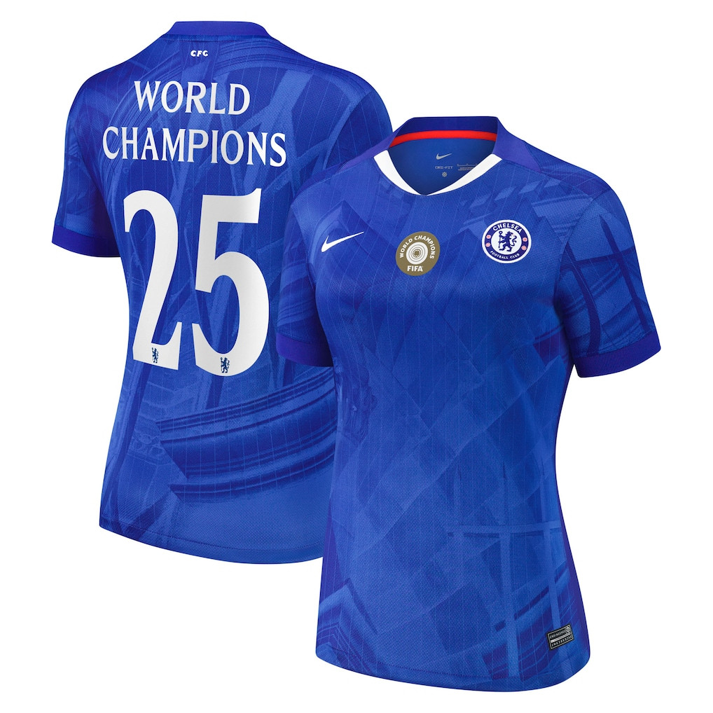 WORLD CHAMPIONS #25 Chelsea 25/26 Women's Home Shirt