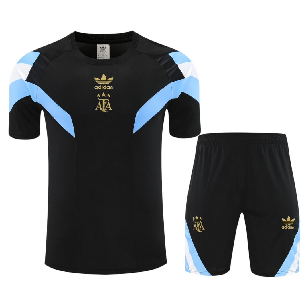 Argentina 2025 Men's Black Training Shirt