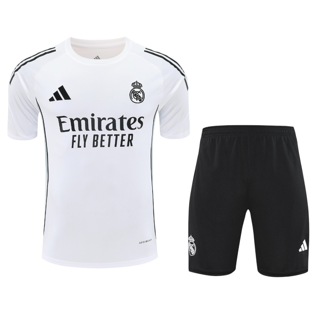 Real Madrid 25/26 Men's White Training Shirt