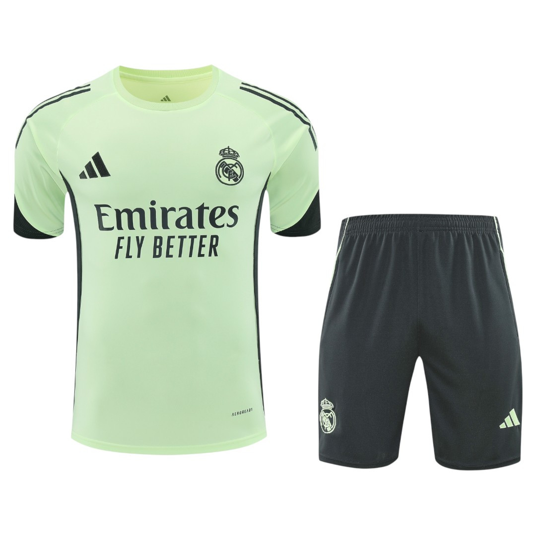 Real Madrid 25/26 Men's Lime Green Training Shirt