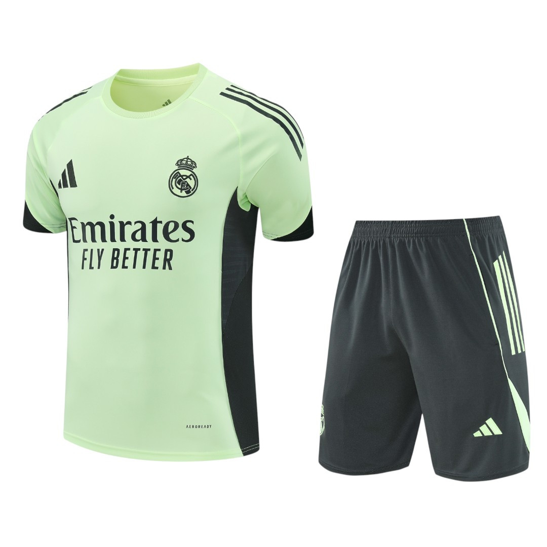 Real Madrid 25/26 Men's Lime Green Training Shirt