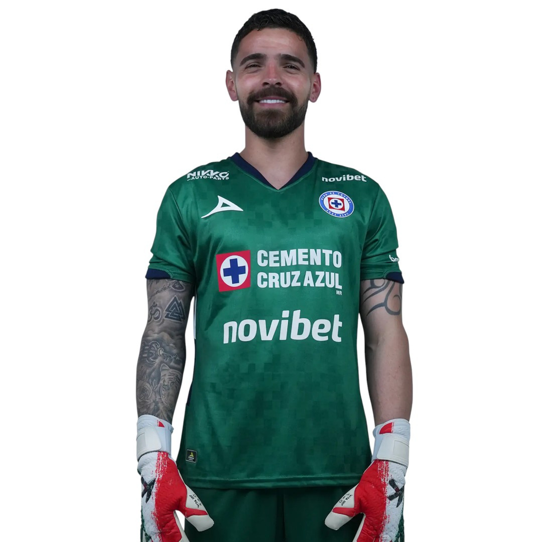 Cruz Azul 25/26 Men's Green Goalkeeper Shirt