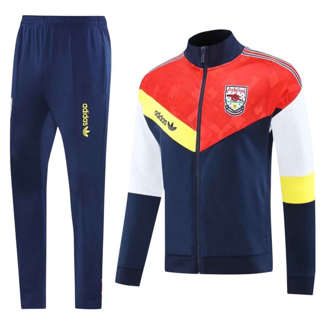 Arsenal 25/26 Men's Navy-Red Retro Jacket