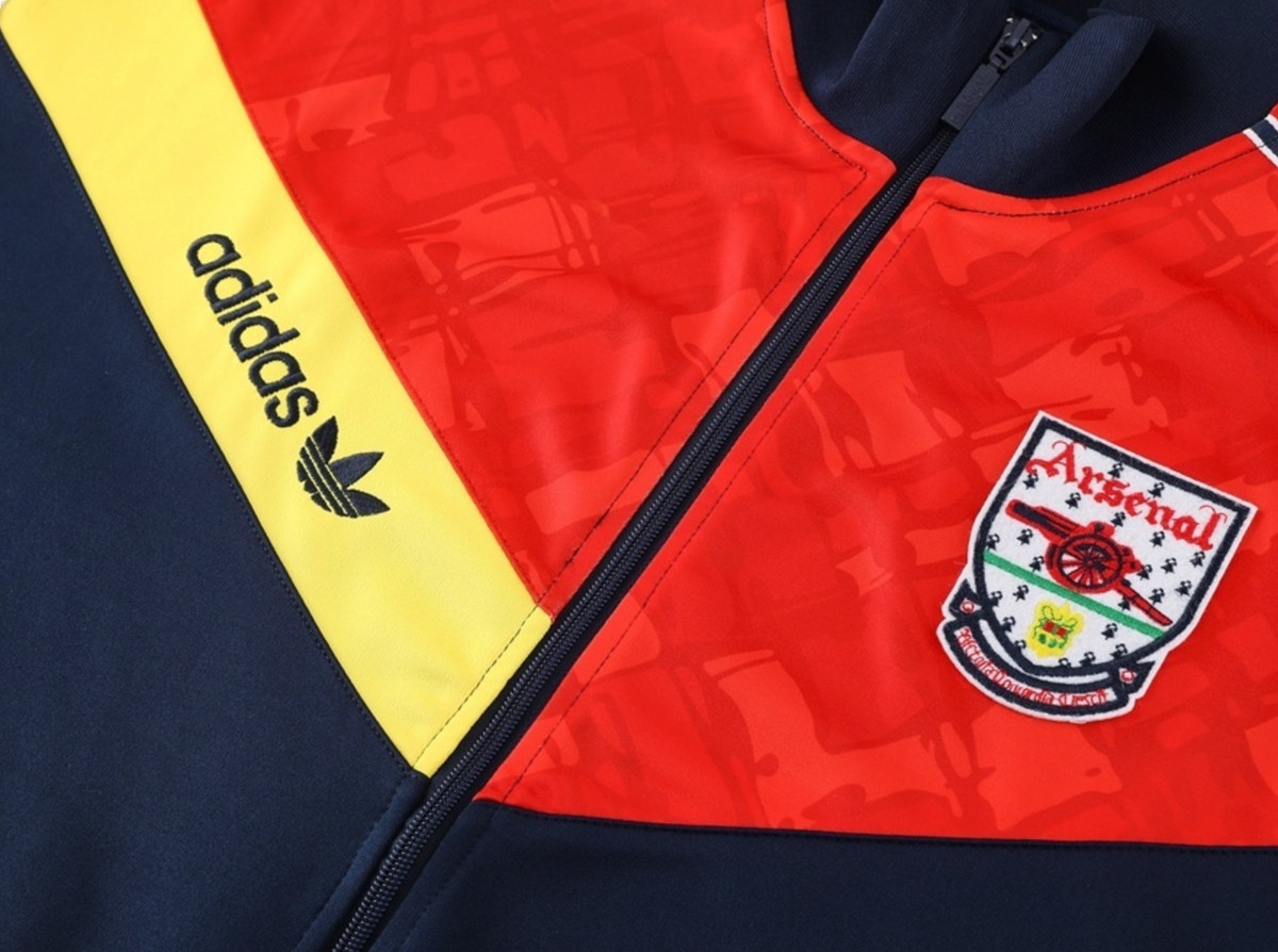 Arsenal 25/26 Men's Navy-Red Retro Jacket