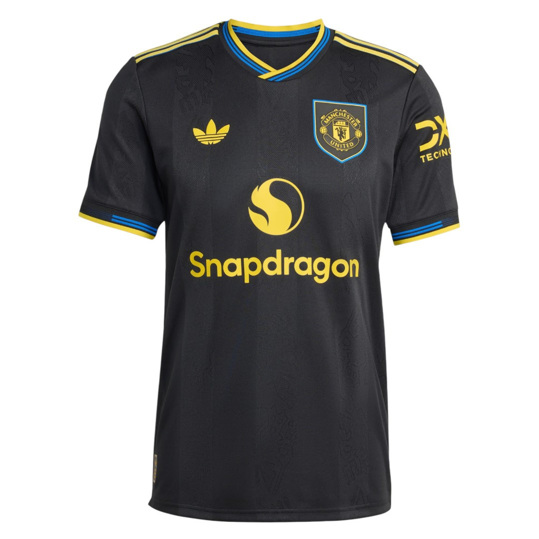 B.FERNANDES #8 Manchester United 25/26 Authentic Men's Third Shirt - PL Font