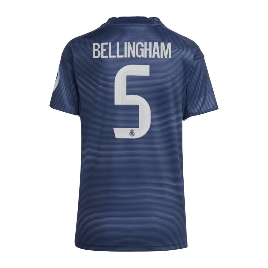 BELLINGHAM #5 Real Madrid 25/26 Women's Away Shirt