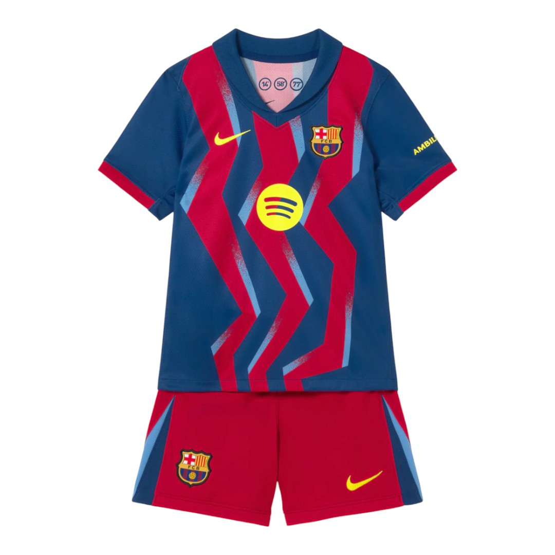Barcelona 25/26 Kid's Fourth Mini-Kit
