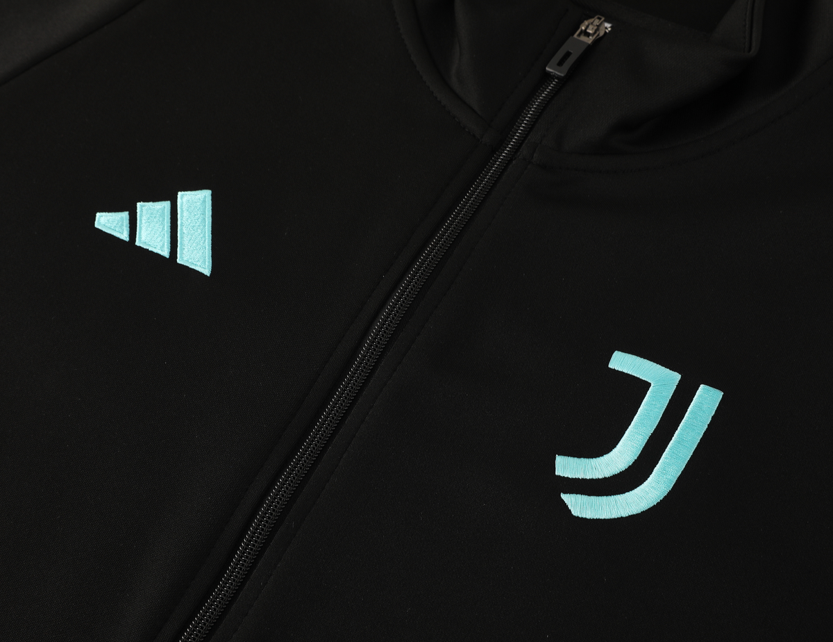 Juventus 25/26 Men's Black Long Zip Jacket