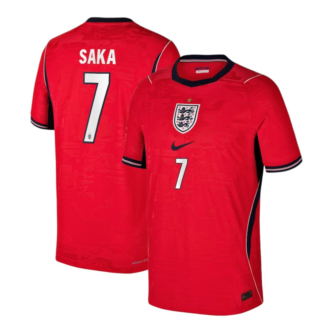 SAKA #7 England 2026 Authentic Men's Away Shirt