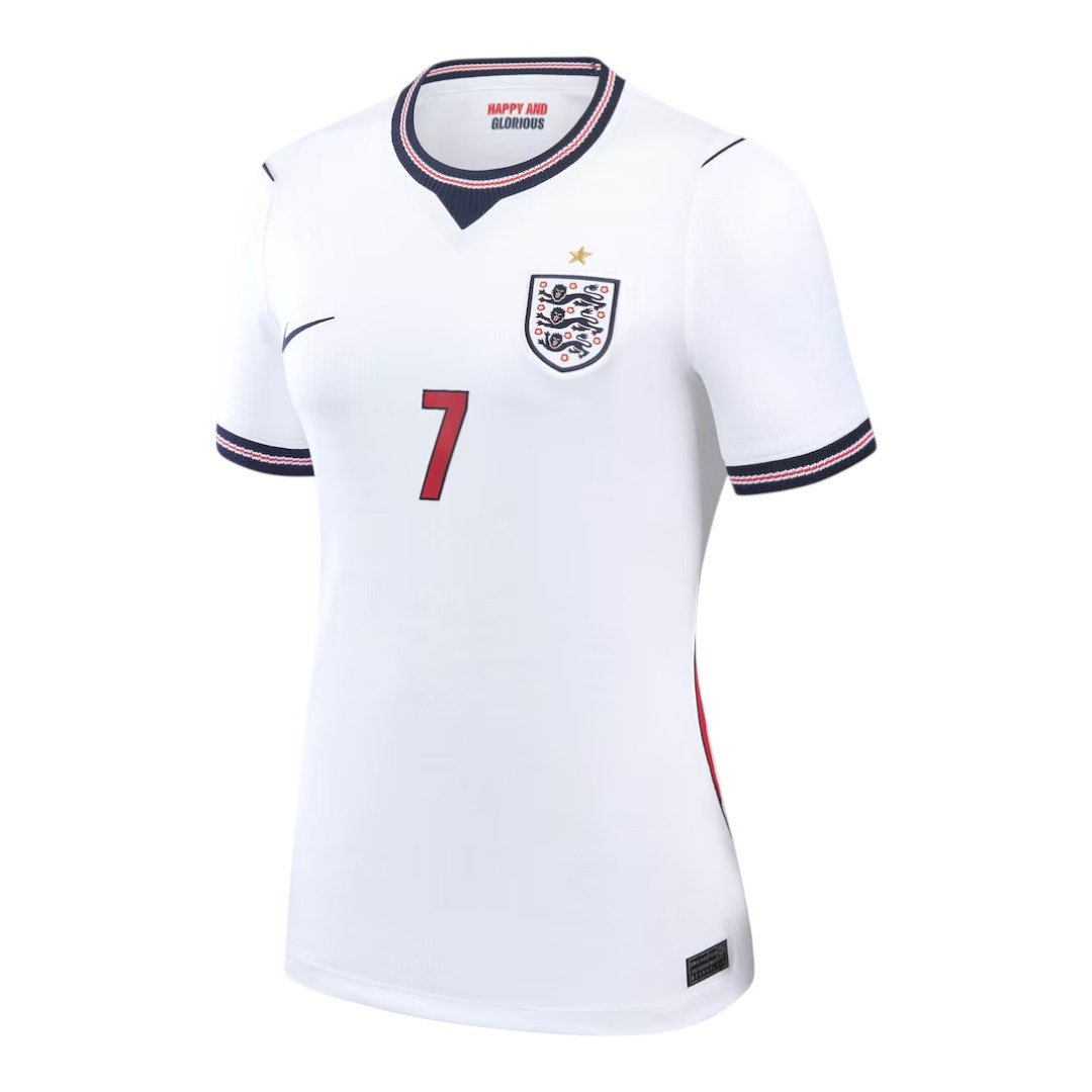 SAKA #7 England 2026 Women's Home Shirt
