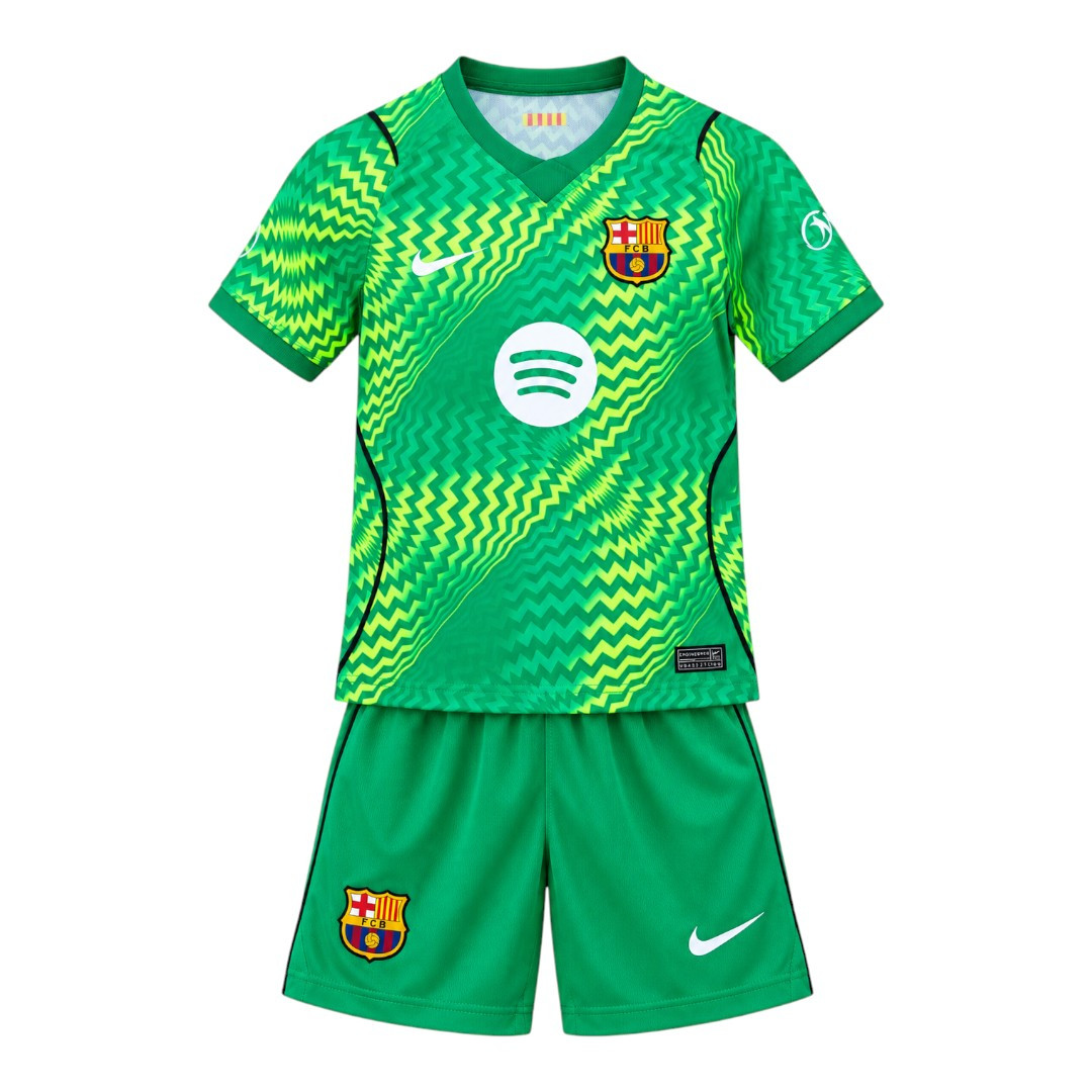 Barcelona 26/27 Kid's Home Goalkeeper Set