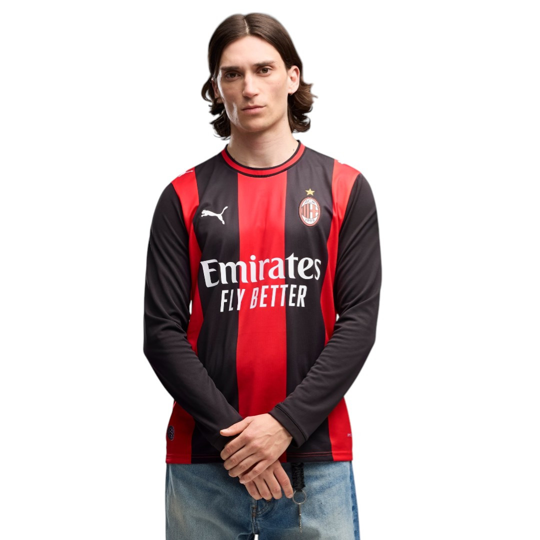 AC Milan 26/27 Men's Home Long Sleeve Shirt