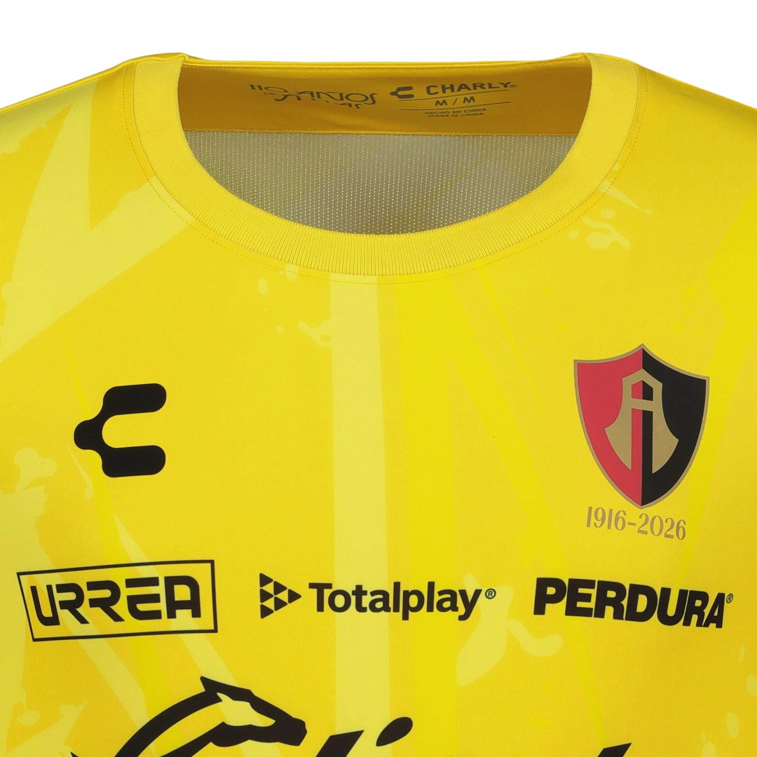 Atlas Guadalajara 26/27 Men's Yellow Goalkeeper Shirt