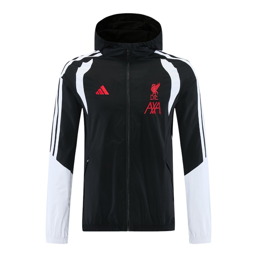 Liverpool 26/27 Men's Black Hoodie Windbreaker