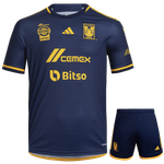 Tigres UANL 23/24 Kid's Away Shirt and Shorts