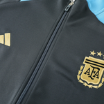 Argentina 24/25 Men's Gray Long Zip Jacket