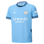 HAALAND #9 Manchester City 24/25 Kid's Home Shirt and Shorts - PL Font