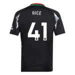 RICE #41 Arsenal 24/25 Kid's Away Shirt and Shorts - PL Font