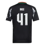 RICE #41 Arsenal 24/25 Kid's Away Shirt and Shorts - Arsenal Font