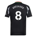 ØDEGAARD #8 Arsenal 24/25 Kid's Away Shirt and Shorts - PL Font