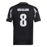 ØDEGAARD #8 Arsenal 24/25 Kid's Away Shirt and Shorts - Arsenal Font