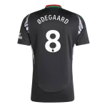 ØDEGAARD #8 Arsenal 24/25 Stadium Men's Away Shirt - PL Font