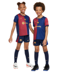 Barcelona 24/25 Kid's Home Shirt and Shorts