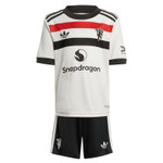 B.FERNANDES #8 Manchester United 24/25 Kid's Third Shirt and Shorts - Man United Font