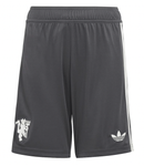 B.FERNANDES #8 Manchester United 24/25 Kid's Third Shirt and Shorts - Man United Font